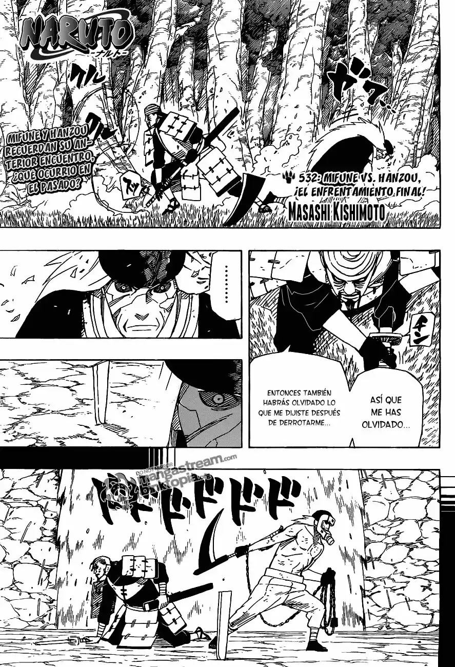 Naruto Capitulo 532 página 1