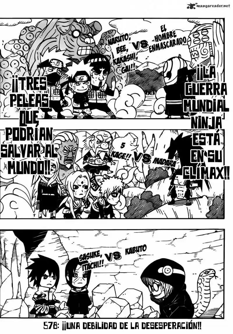 Naruto Capitulo 578 página 1