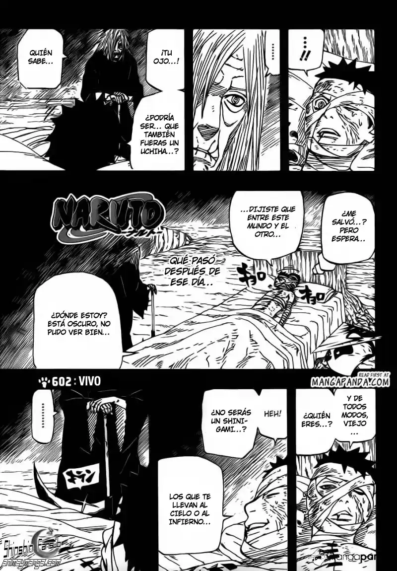 Naruto Capitulo 602 página 1