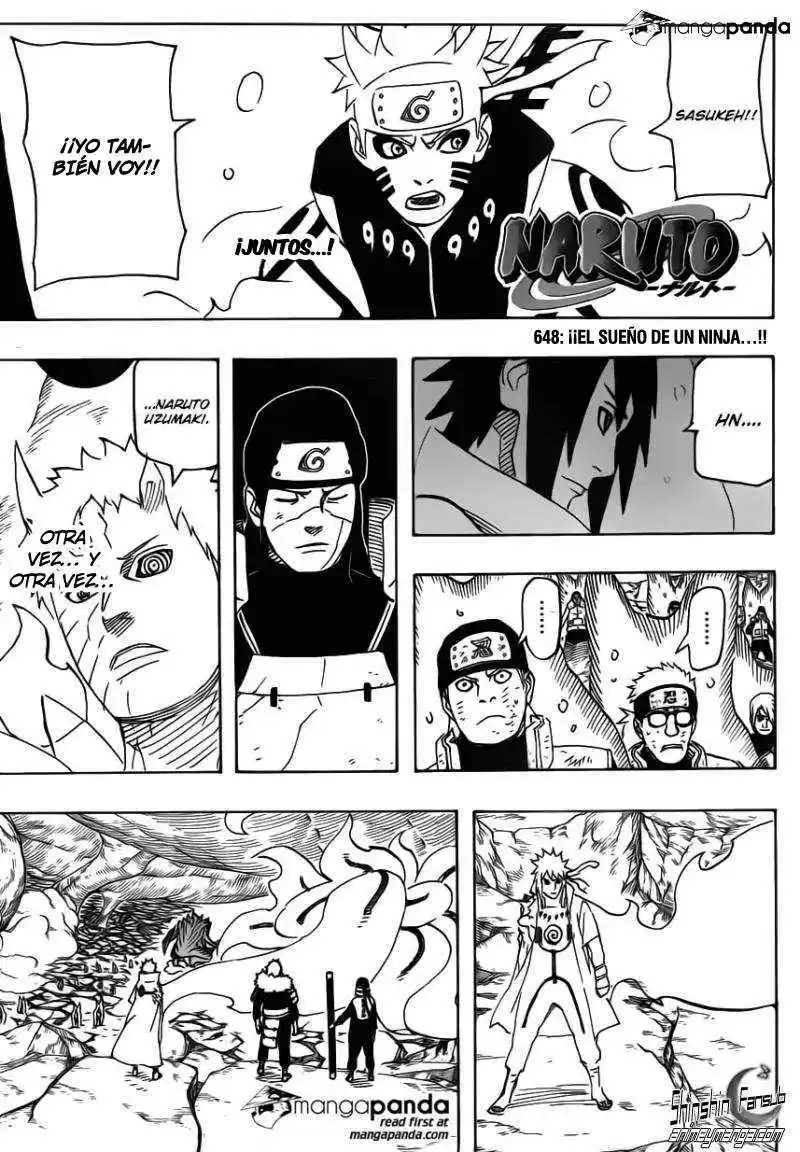 Naruto Capitulo 648 página 3