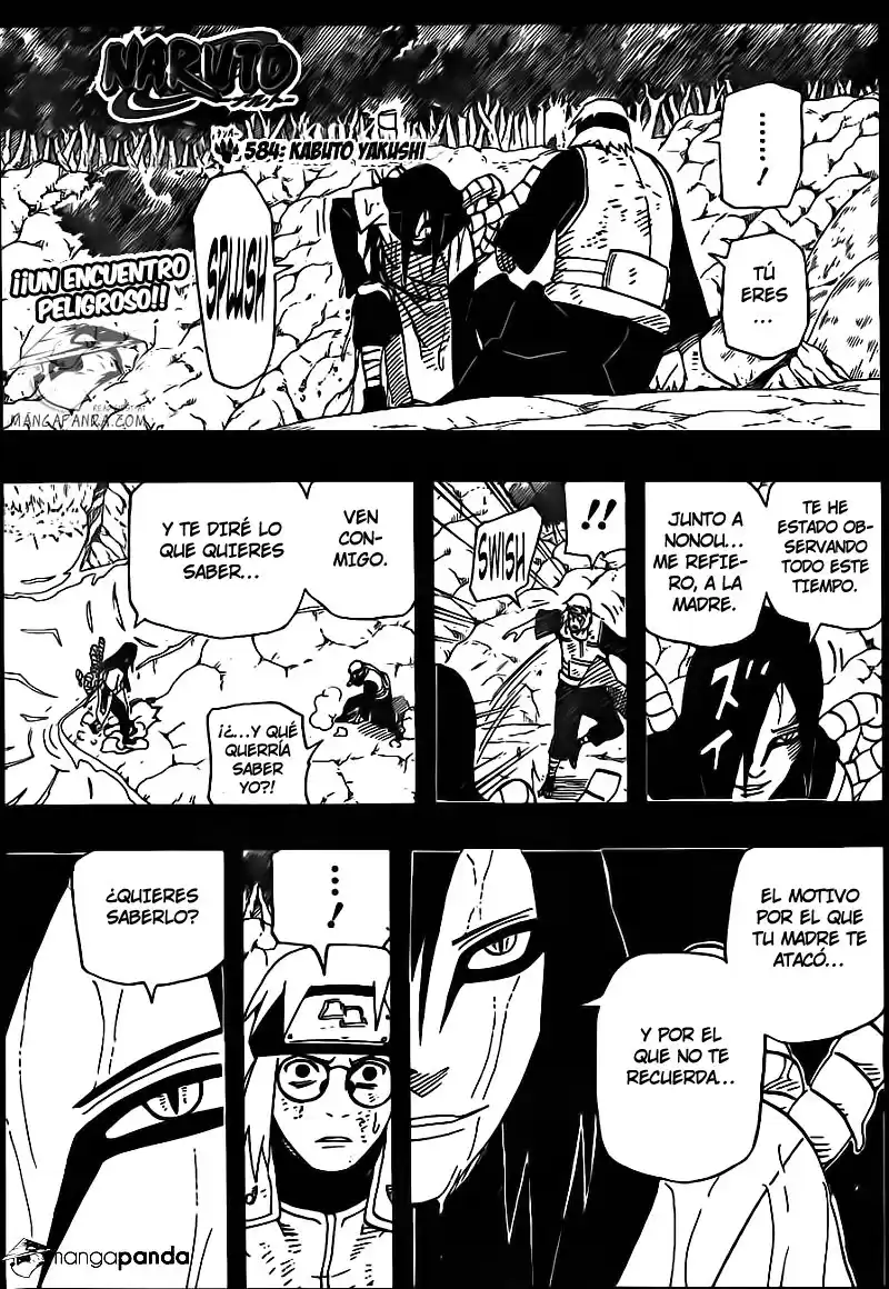 Naruto Capitulo 584 página 1