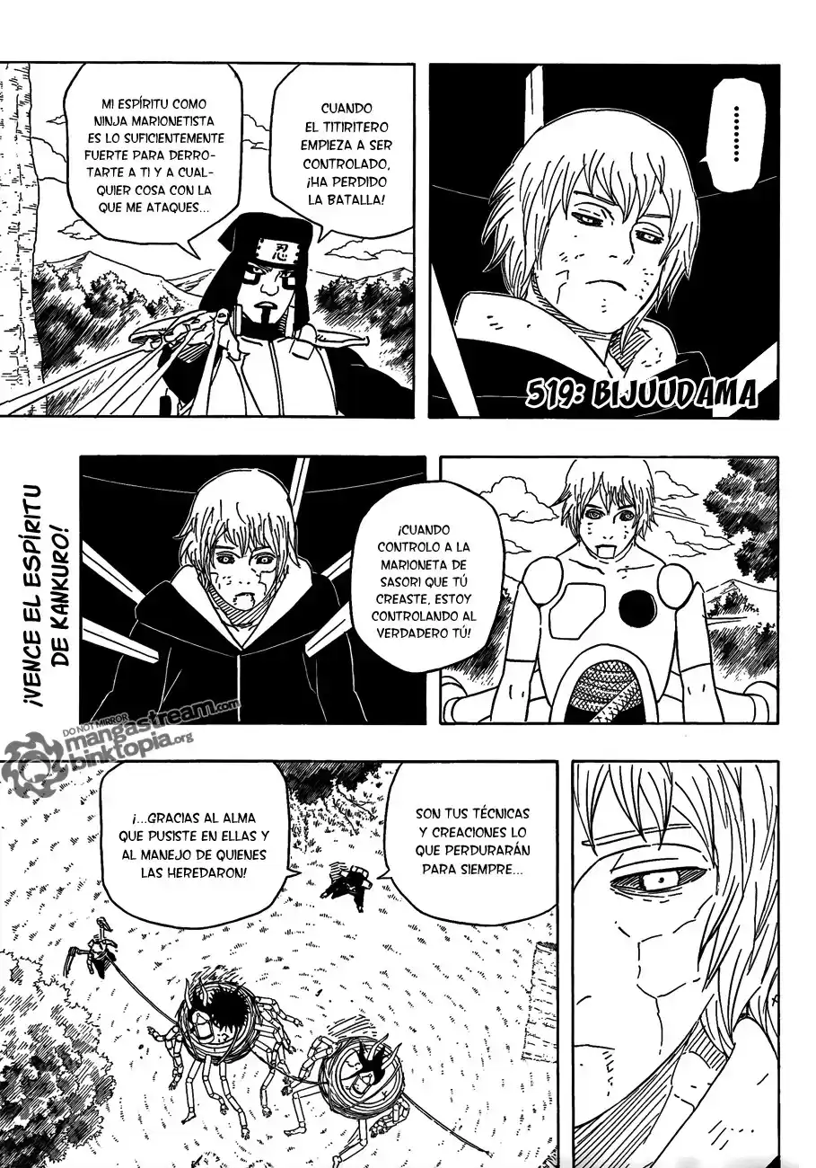 Naruto Capitulo 519 página 1