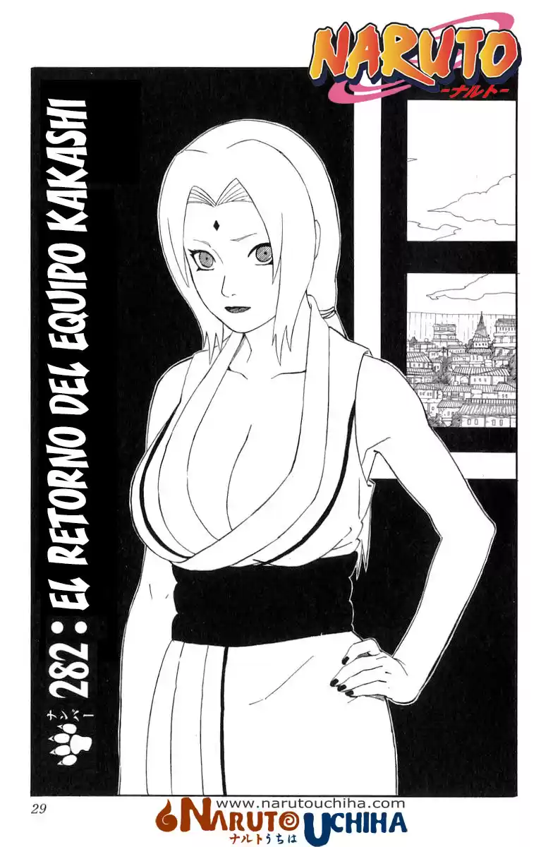 Naruto Capitulo 282 página 1