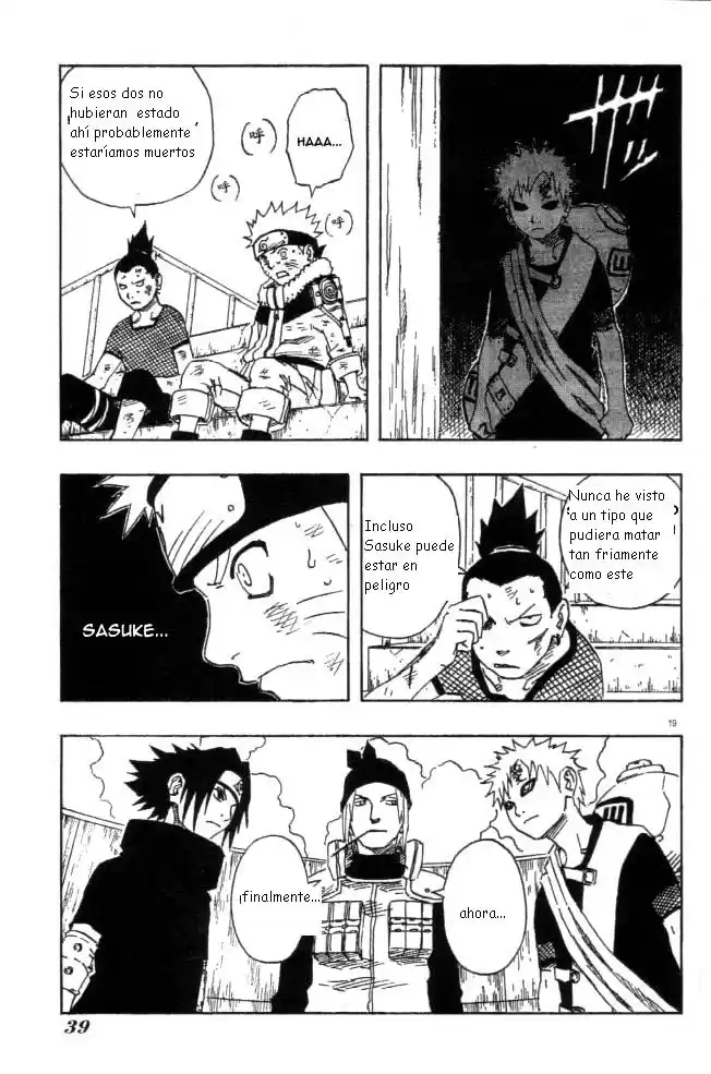 Naruto Capitulo 110 página 19