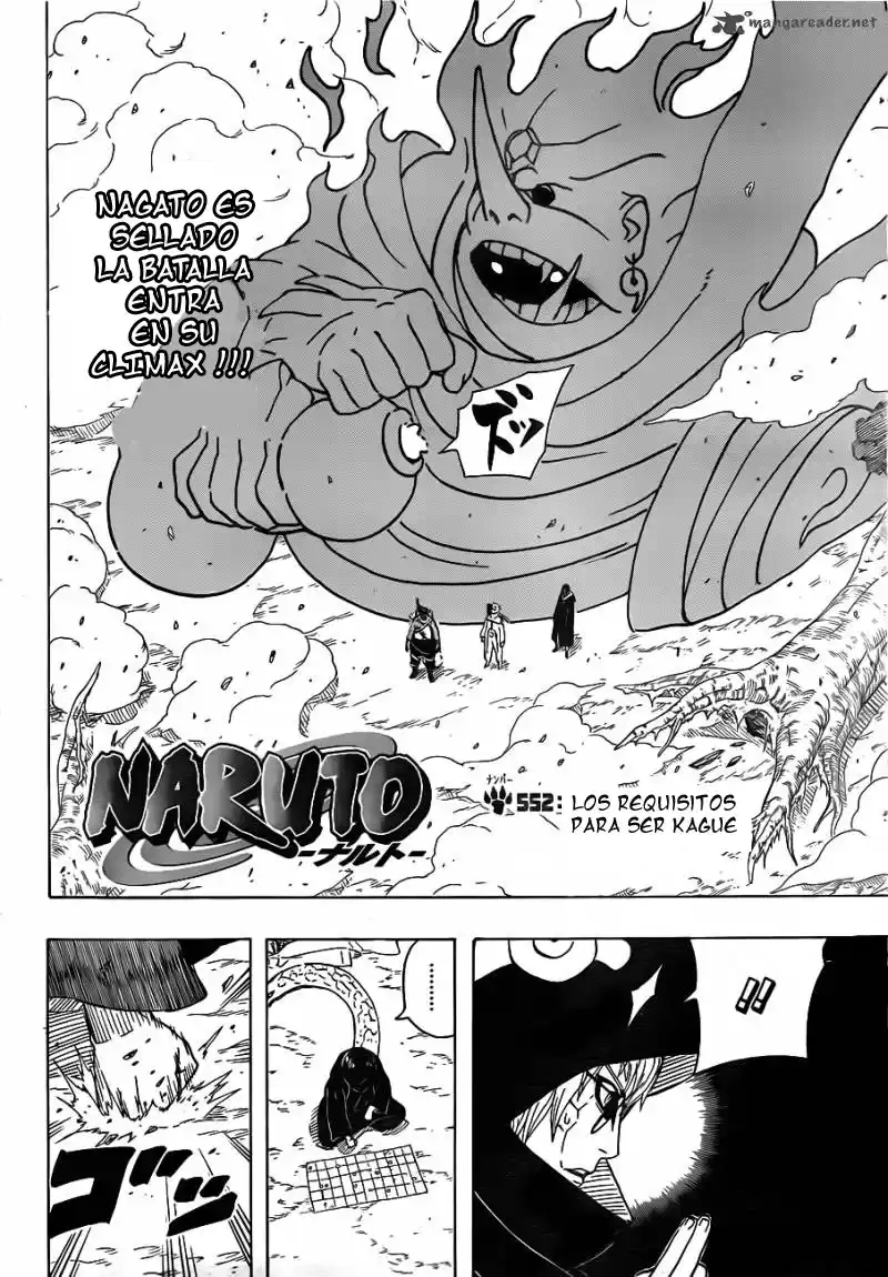 Naruto Capitulo 552 página 1