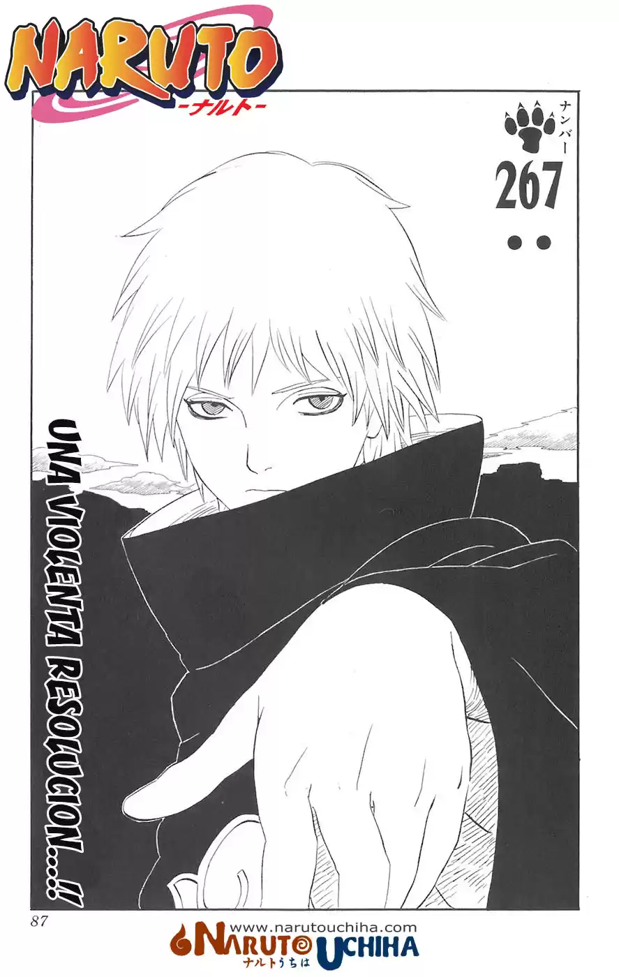 Naruto Capitulo 267 página 1