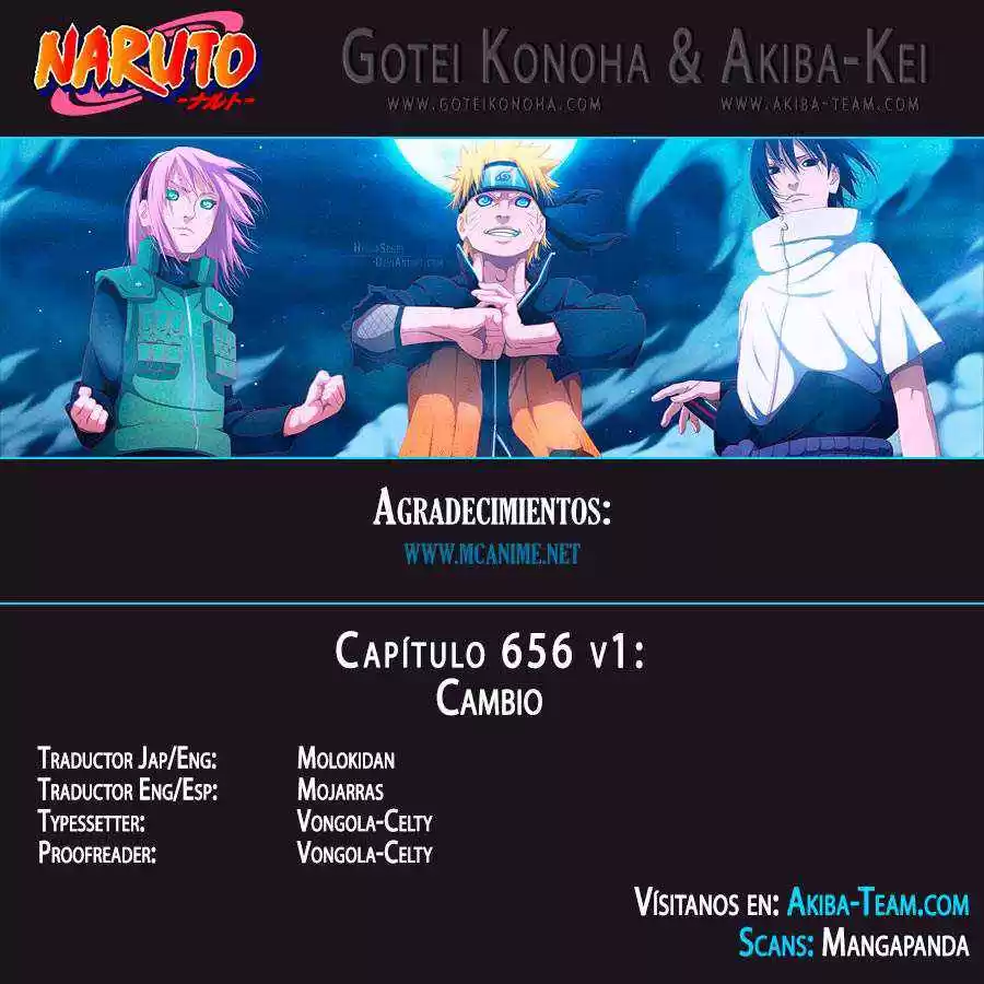 Naruto Capitulo 656 página 1