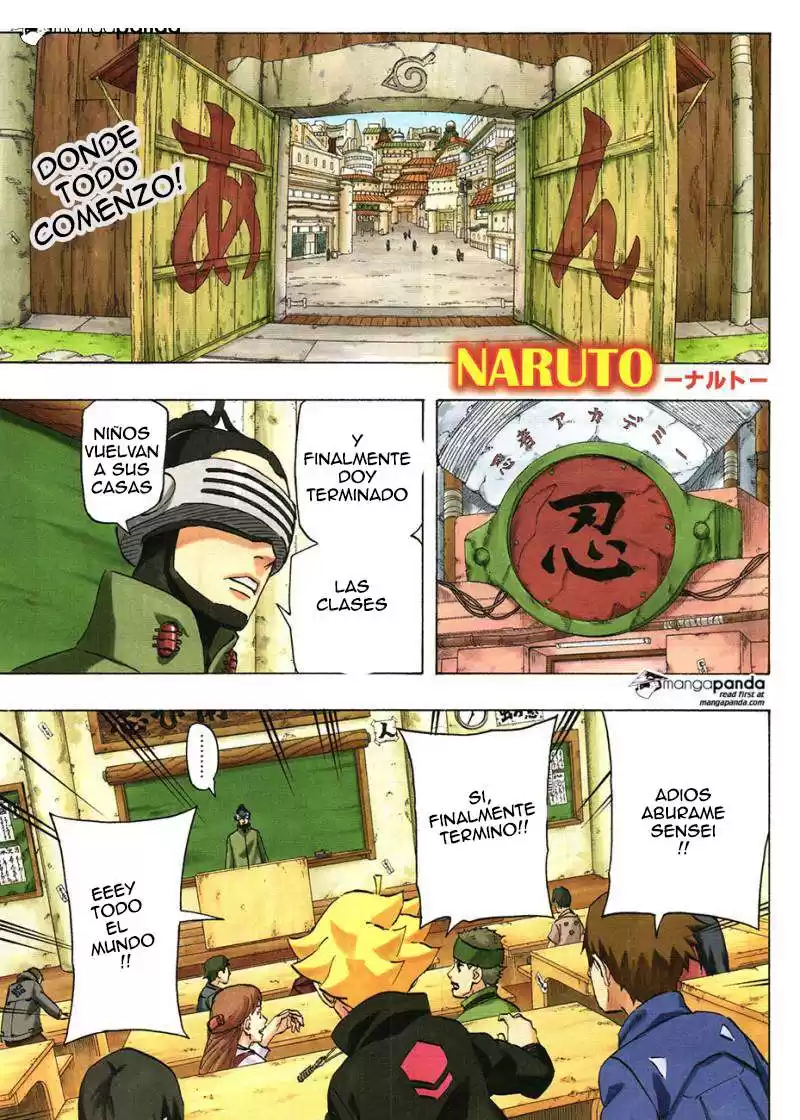 Naruto Capitulo 700: el septimo hokage página 1