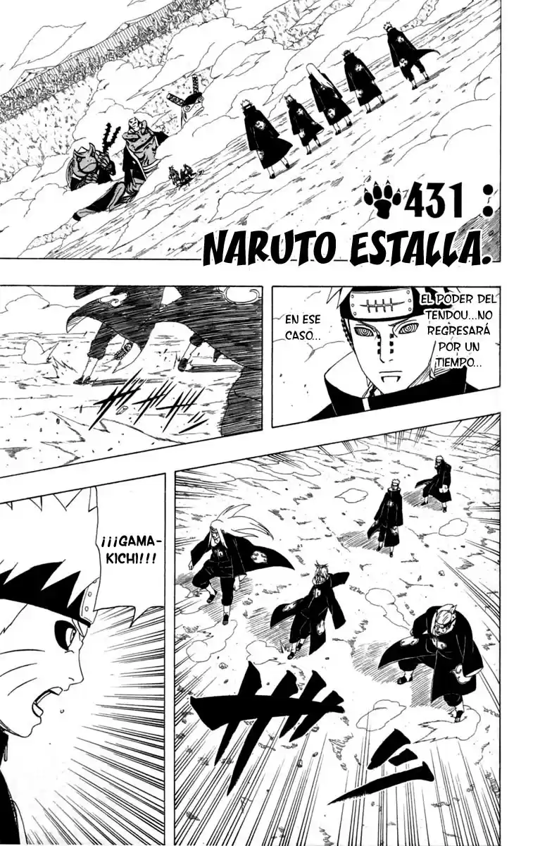 Naruto Capitulo 431 página 1