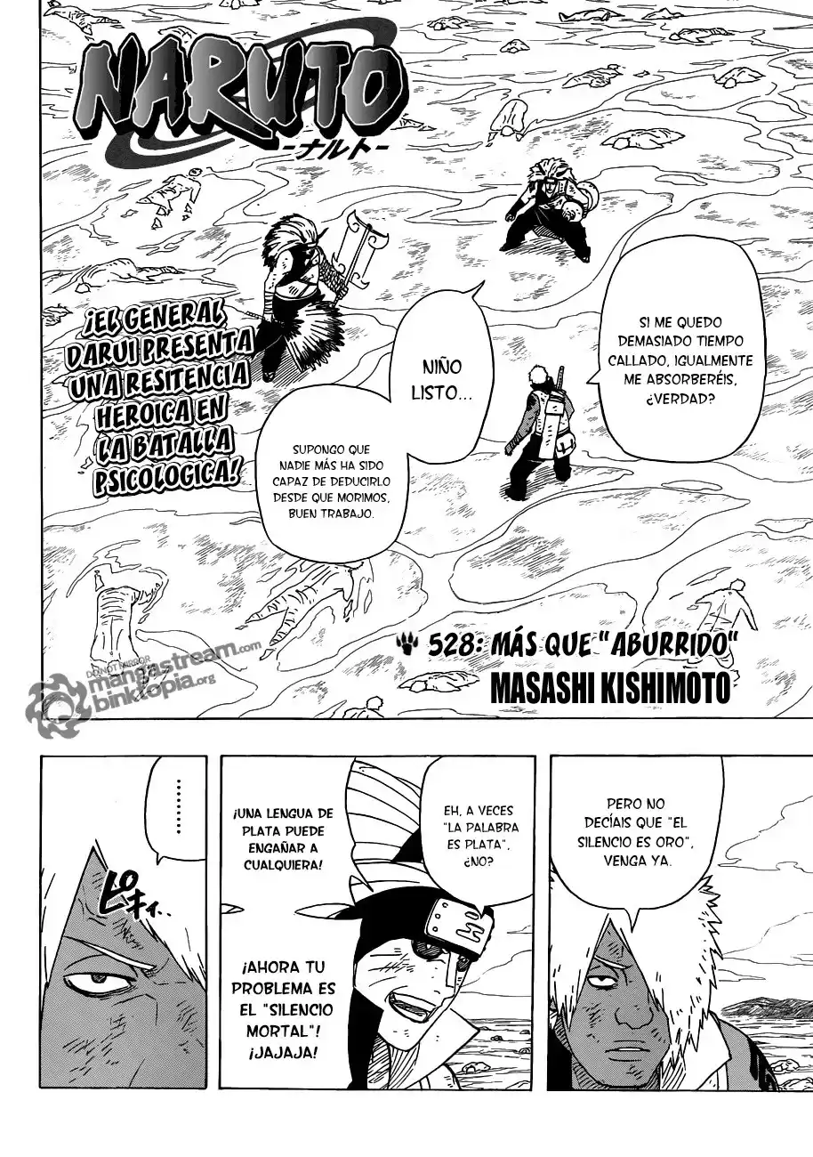 Naruto Capitulo 528 página 1