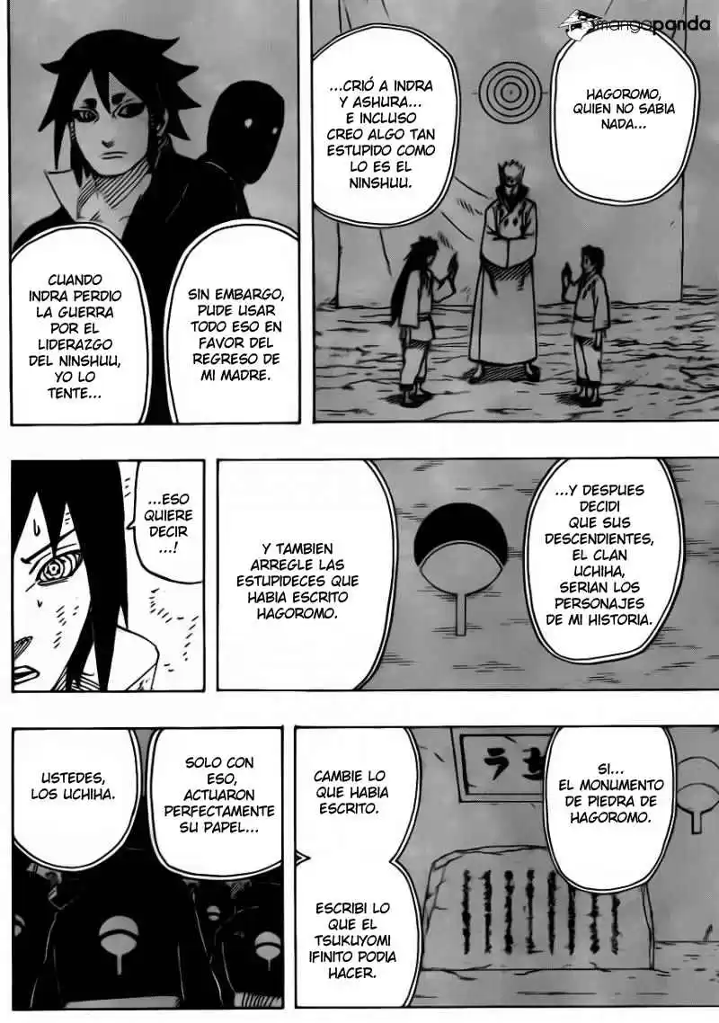 Naruto Capitulo 681: Las lágrimas de Kaguya página 10