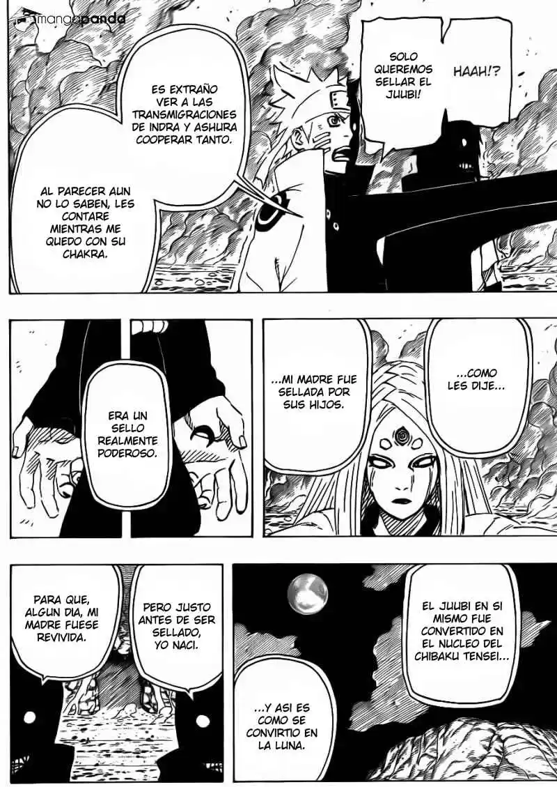 Naruto Capitulo 681: Las lágrimas de Kaguya página 8