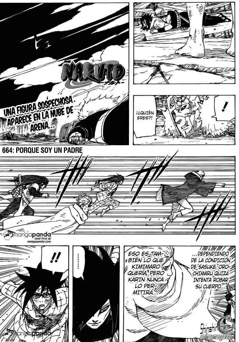 Naruto Capitulo 664 página 2