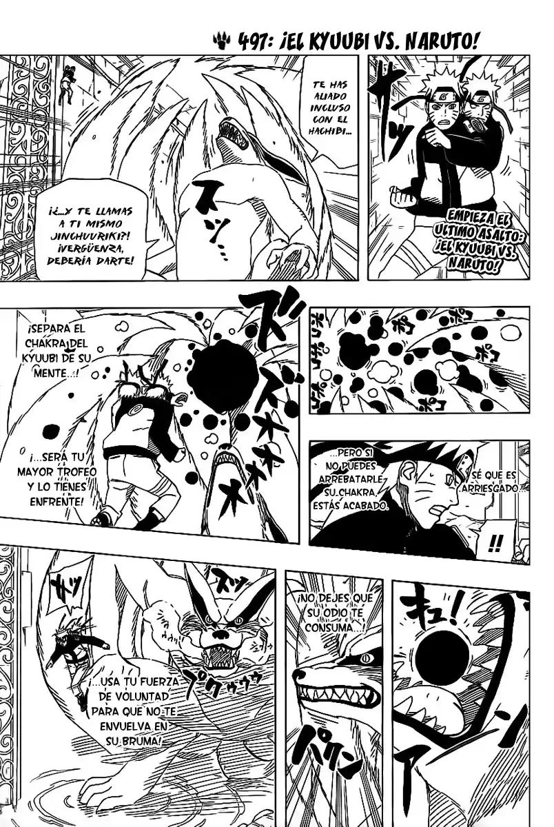 Naruto Capitulo 497 página 1