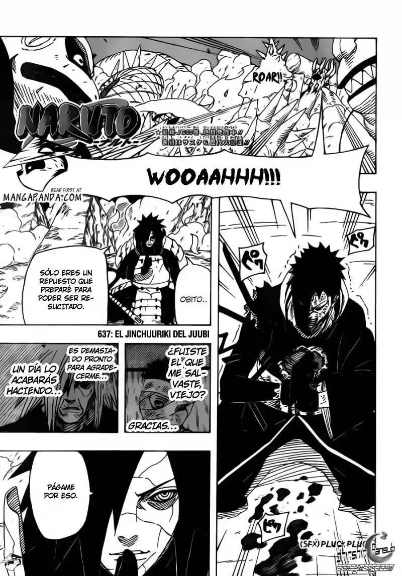 Naruto Capitulo 637 página 1