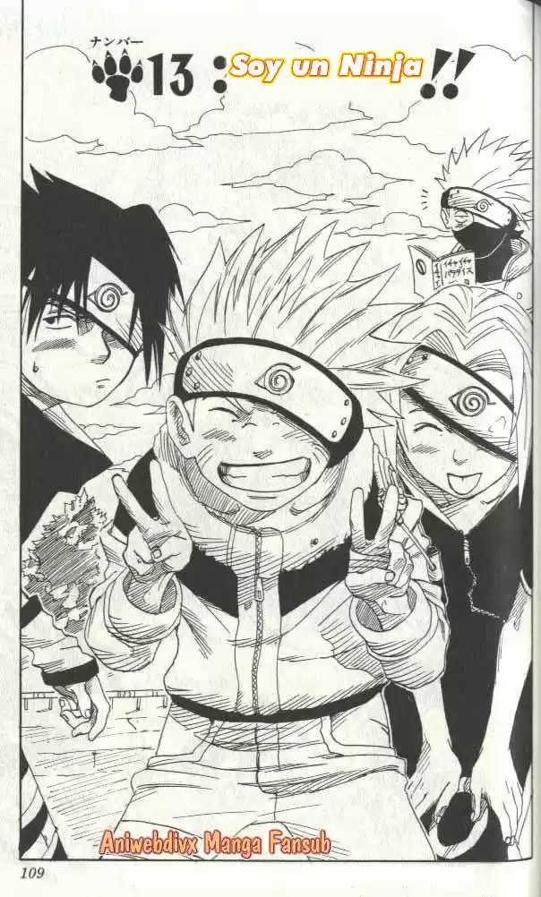 Naruto Capitulo 13 página 3