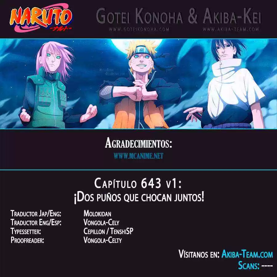 Naruto Capitulo 643 página 1