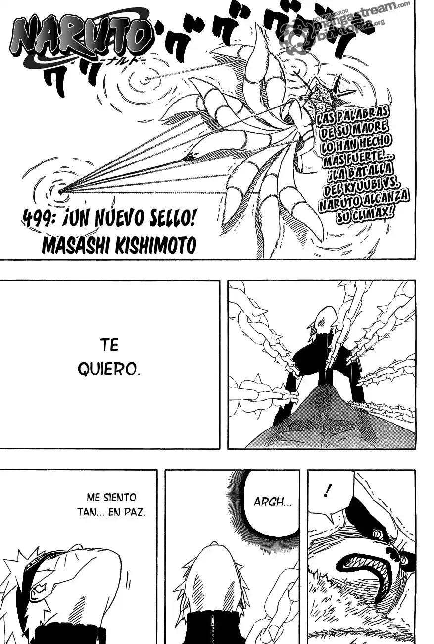 Naruto Capitulo 499 página 1