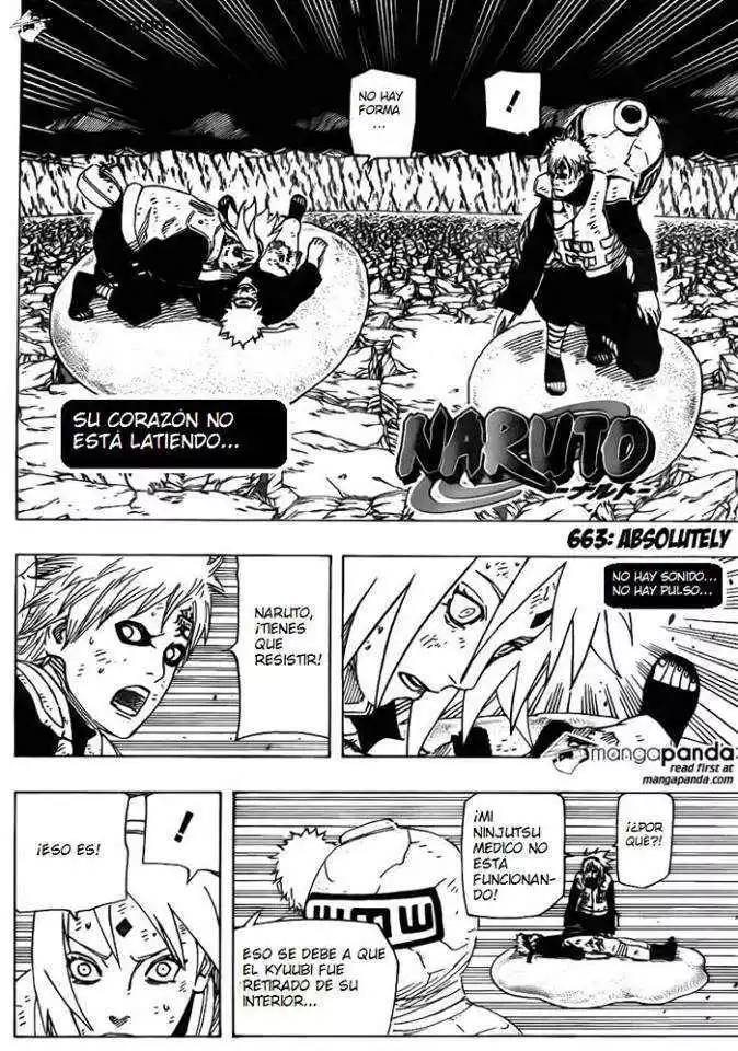 Naruto Capitulo 663 página 3