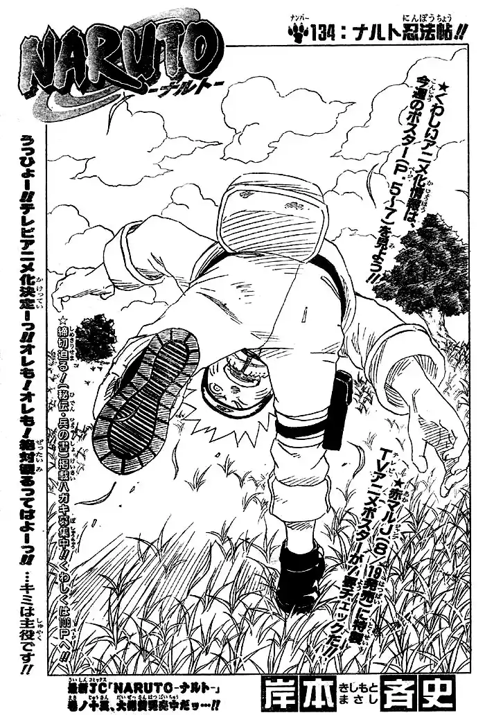 Naruto Capitulo 134 página 1