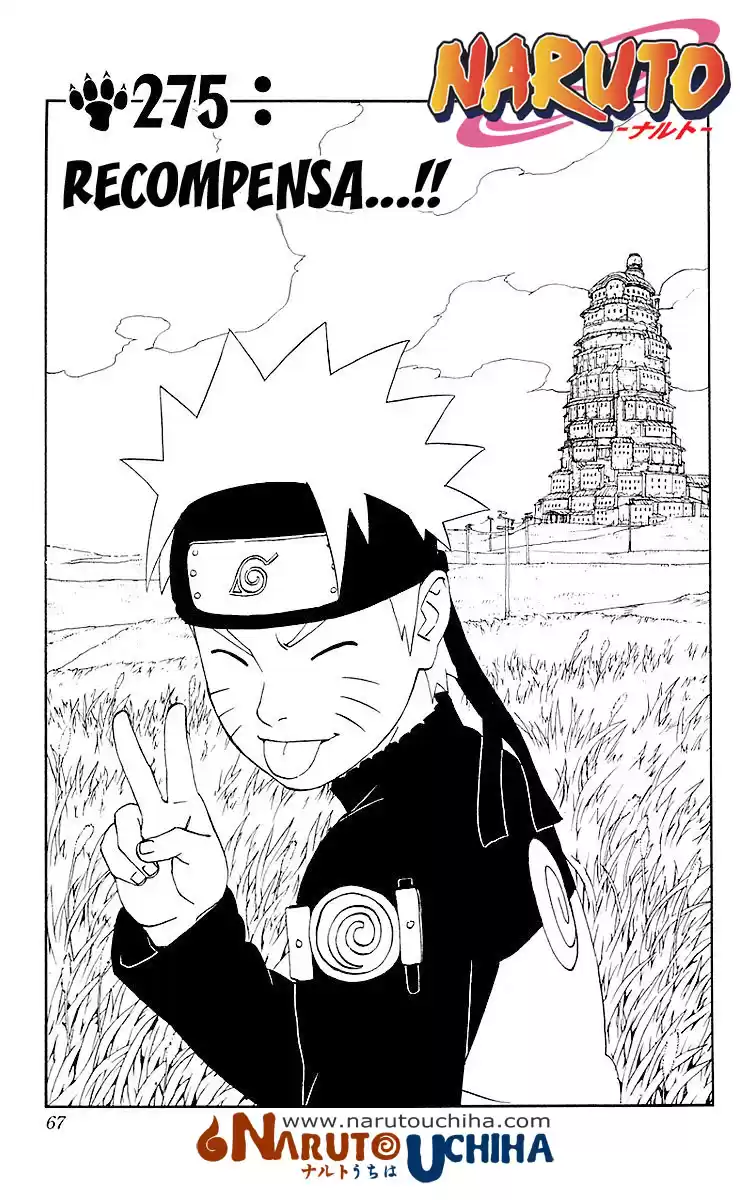 Naruto Capitulo 275 página 1