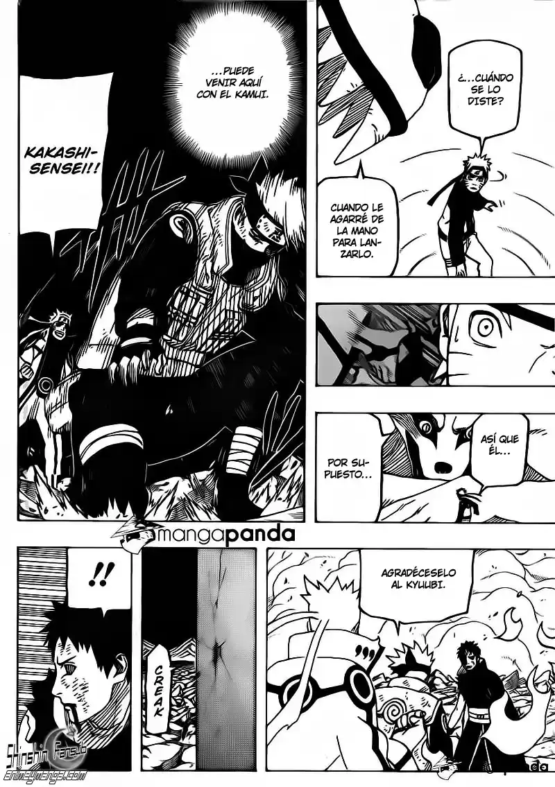 Naruto Capitulo 609 página 12