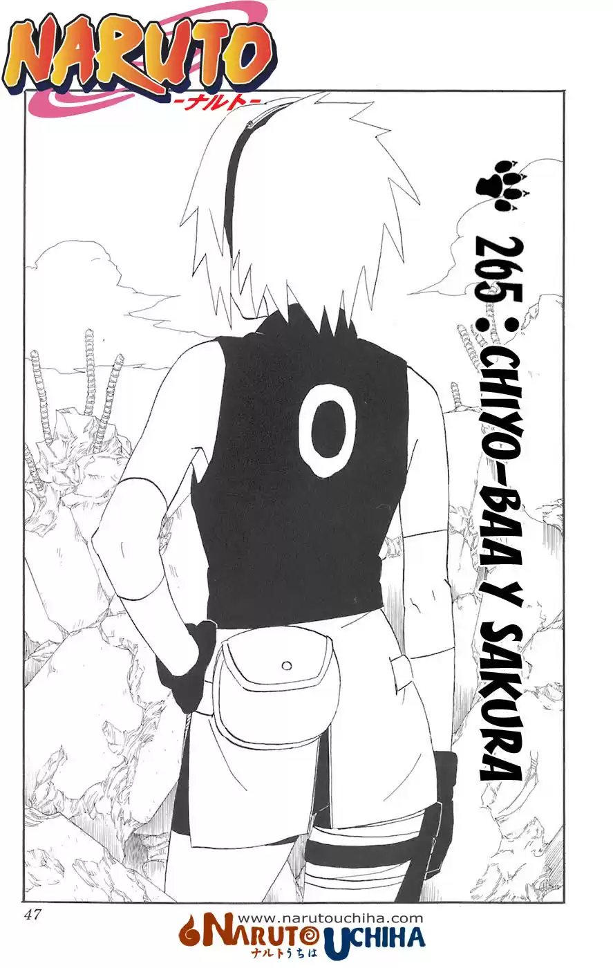 Naruto Capitulo 265 página 1