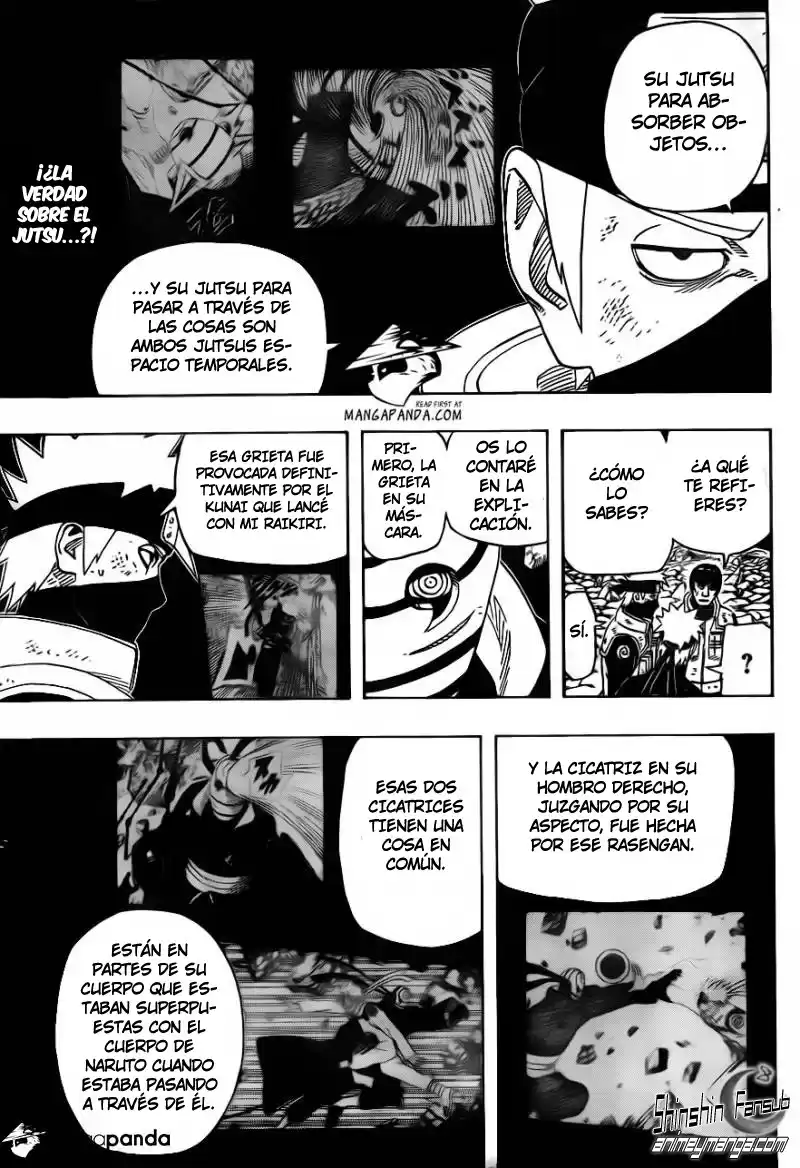 Naruto Capitulo 597 página 3