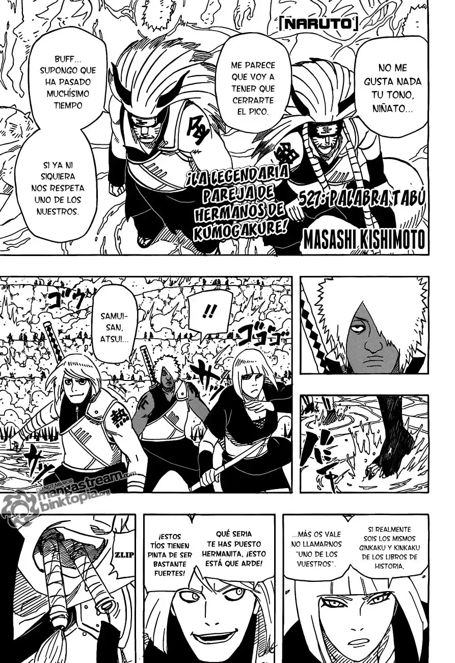 Naruto Capitulo 527 página 1