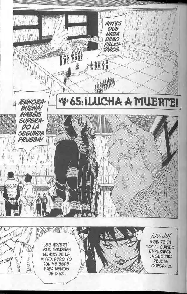 Naruto Capitulo 65 página 1