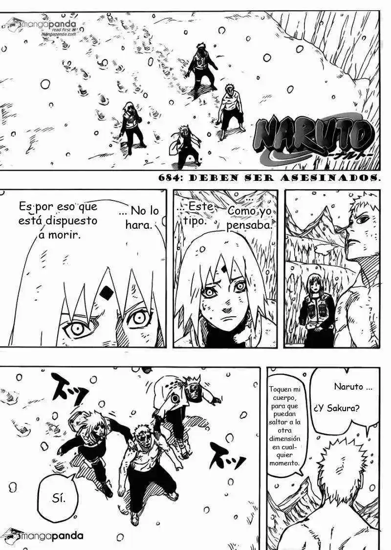 Naruto Capitulo 684 página 2