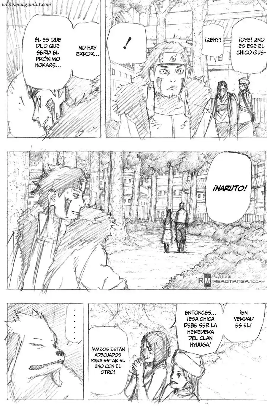 Naruto Capitulo 701.05: Libro del trueno: La bestia marcada por el amor. página 8