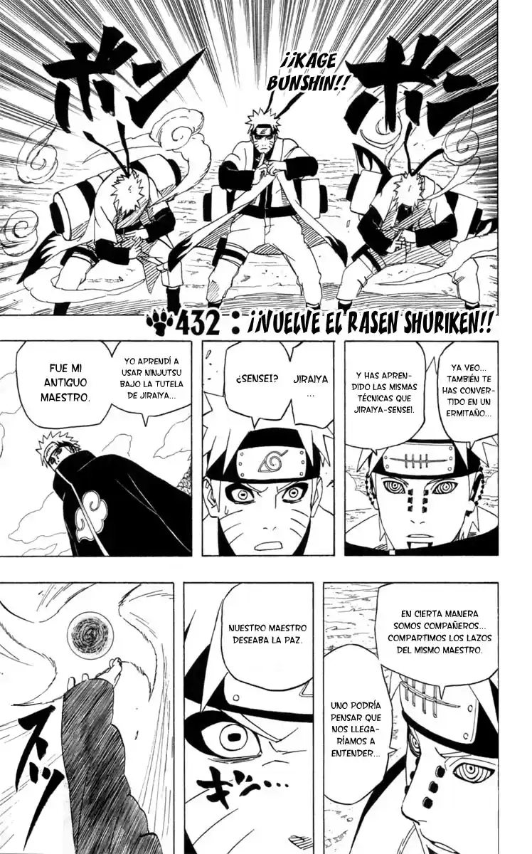 Naruto Capitulo 432 página 1