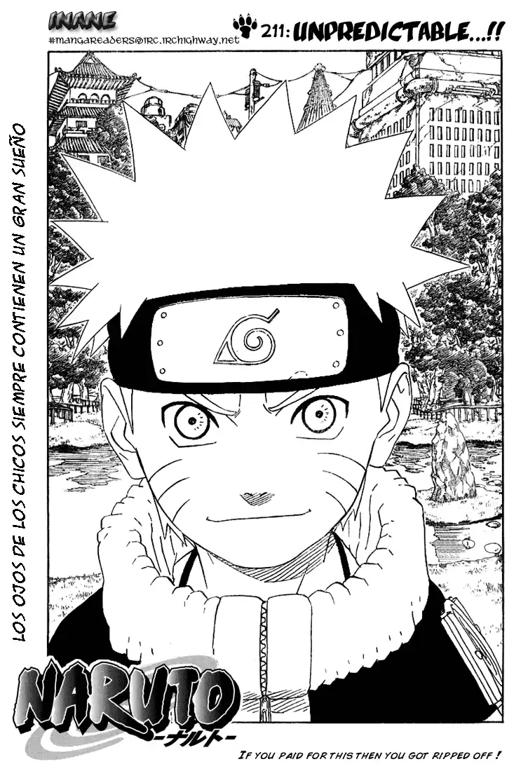 Naruto Capitulo 211 página 1