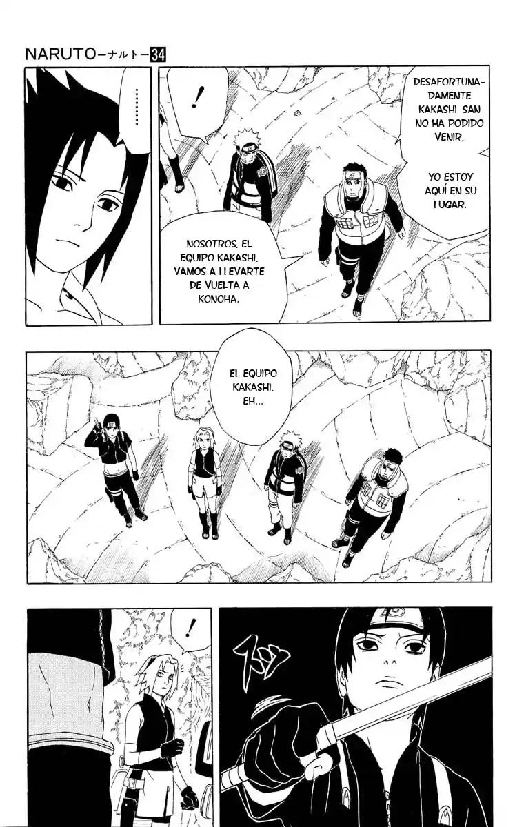 Naruto Capitulo 307 página 3