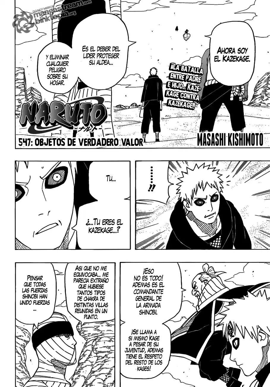 Naruto Capitulo 547 página 2