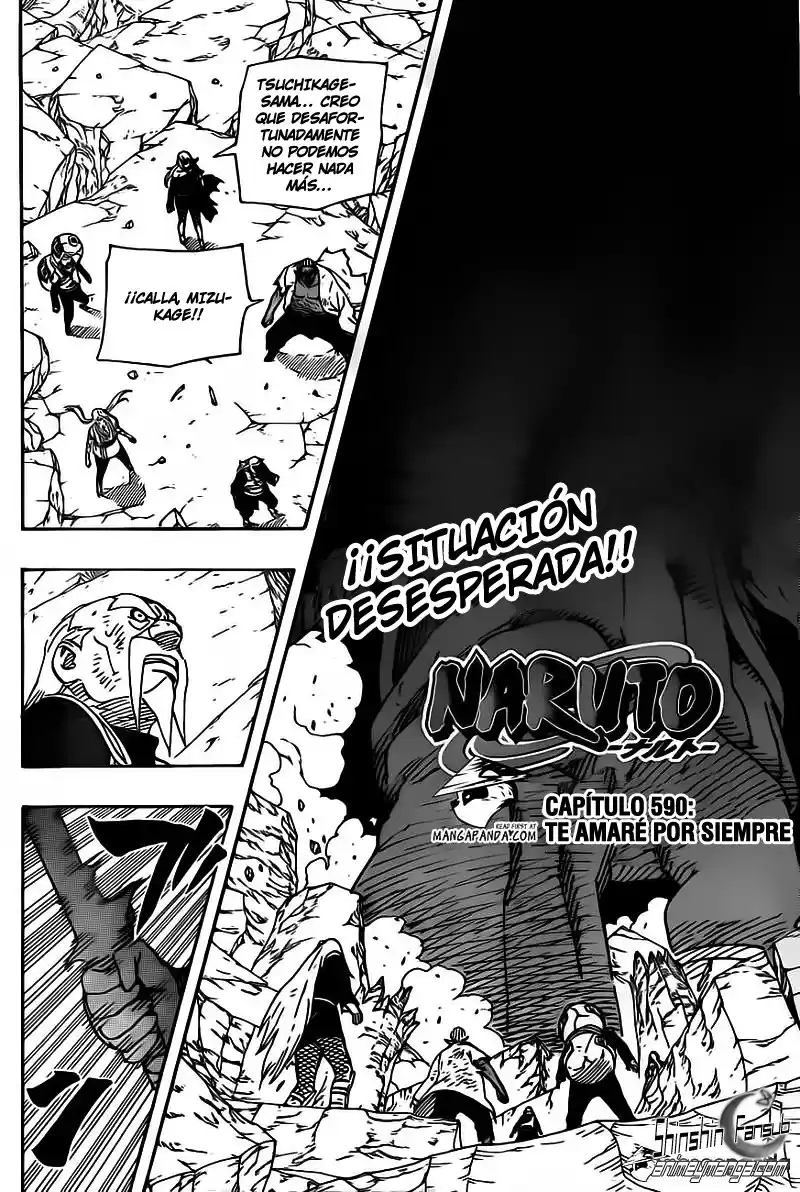 Naruto Capitulo 590 página 1