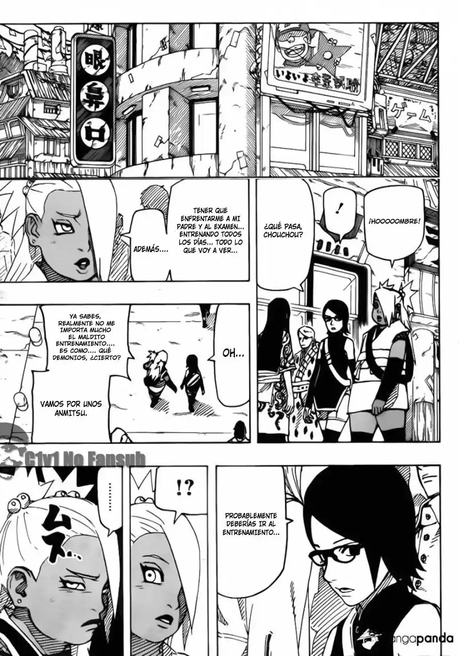 Naruto Capitulo 701: Naruto Gaiden: El 7mo hokage y la primavera escarl página 5