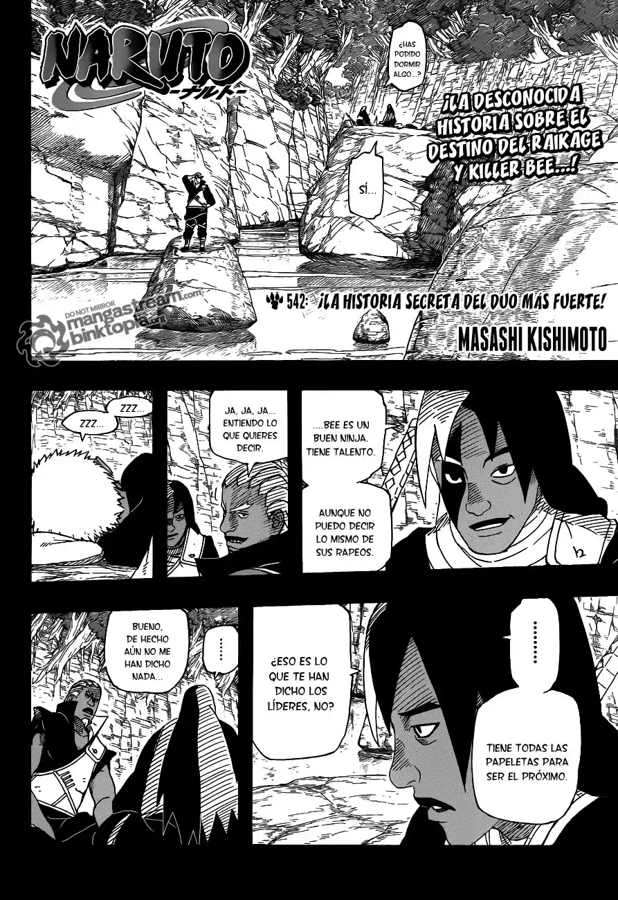 Naruto Capitulo 542 página 1