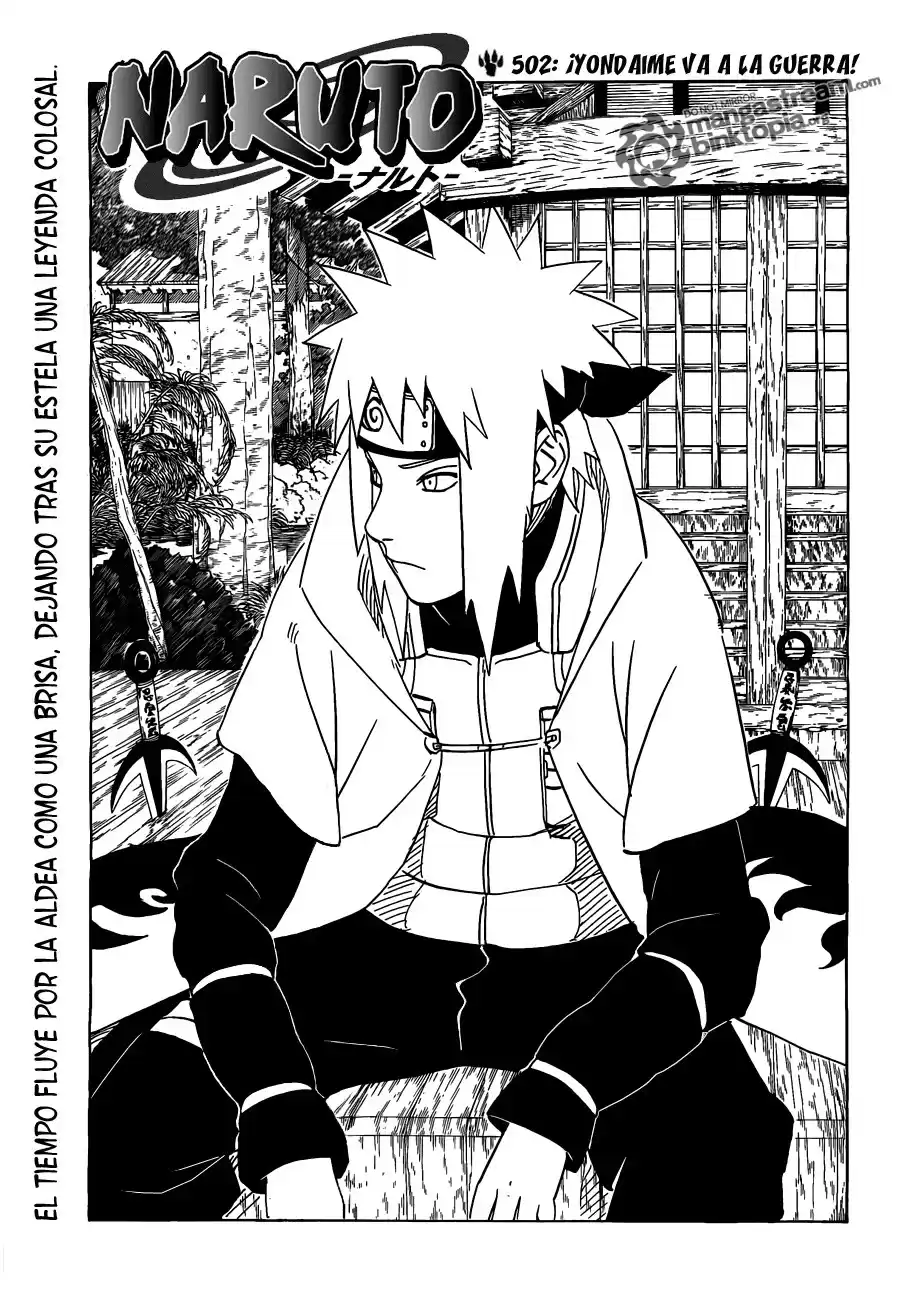 Naruto Capitulo 502 página 1