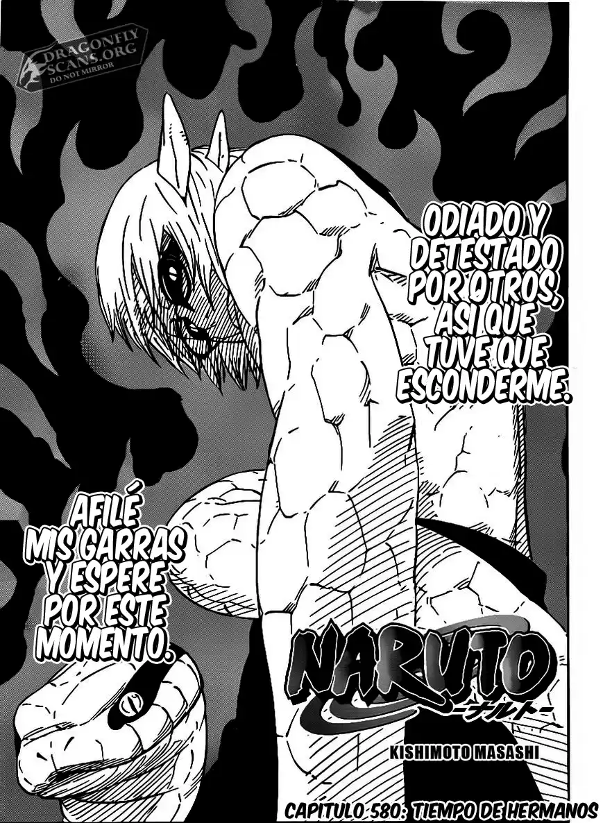 Naruto Capitulo 580 página 1