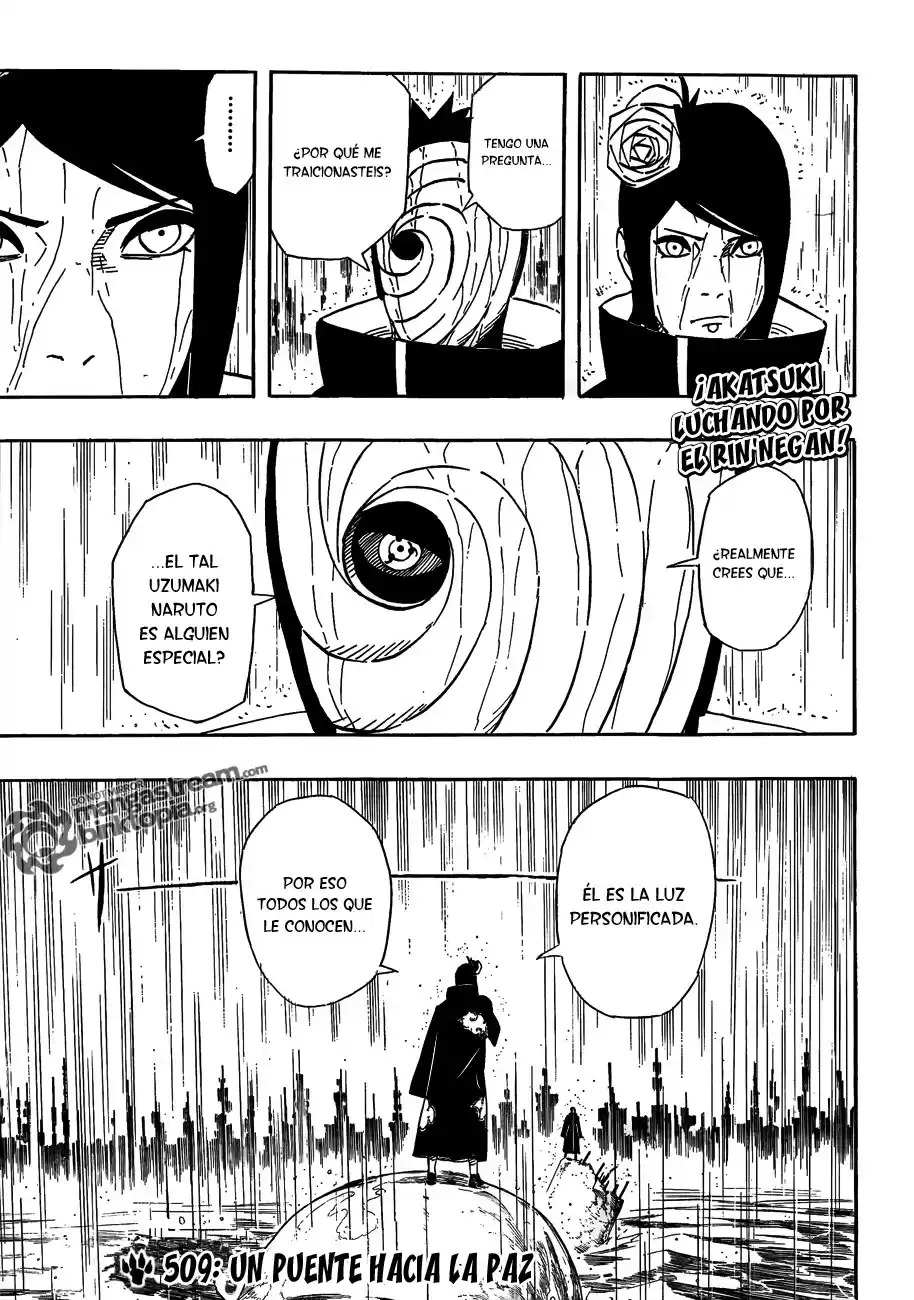 Naruto Capitulo 509 página 1