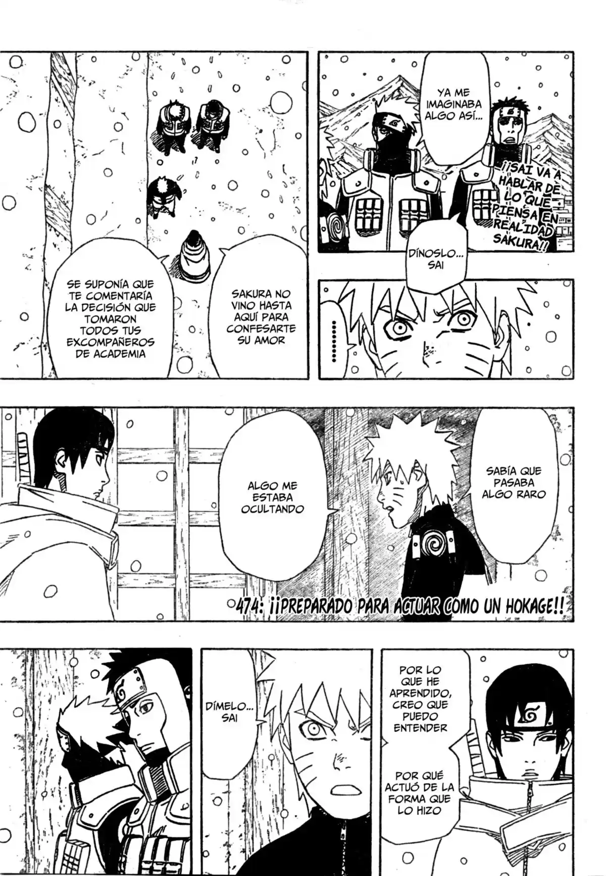 Naruto Capitulo 474 página 1