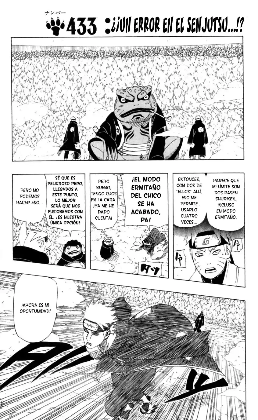 Naruto Capitulo 433 página 1