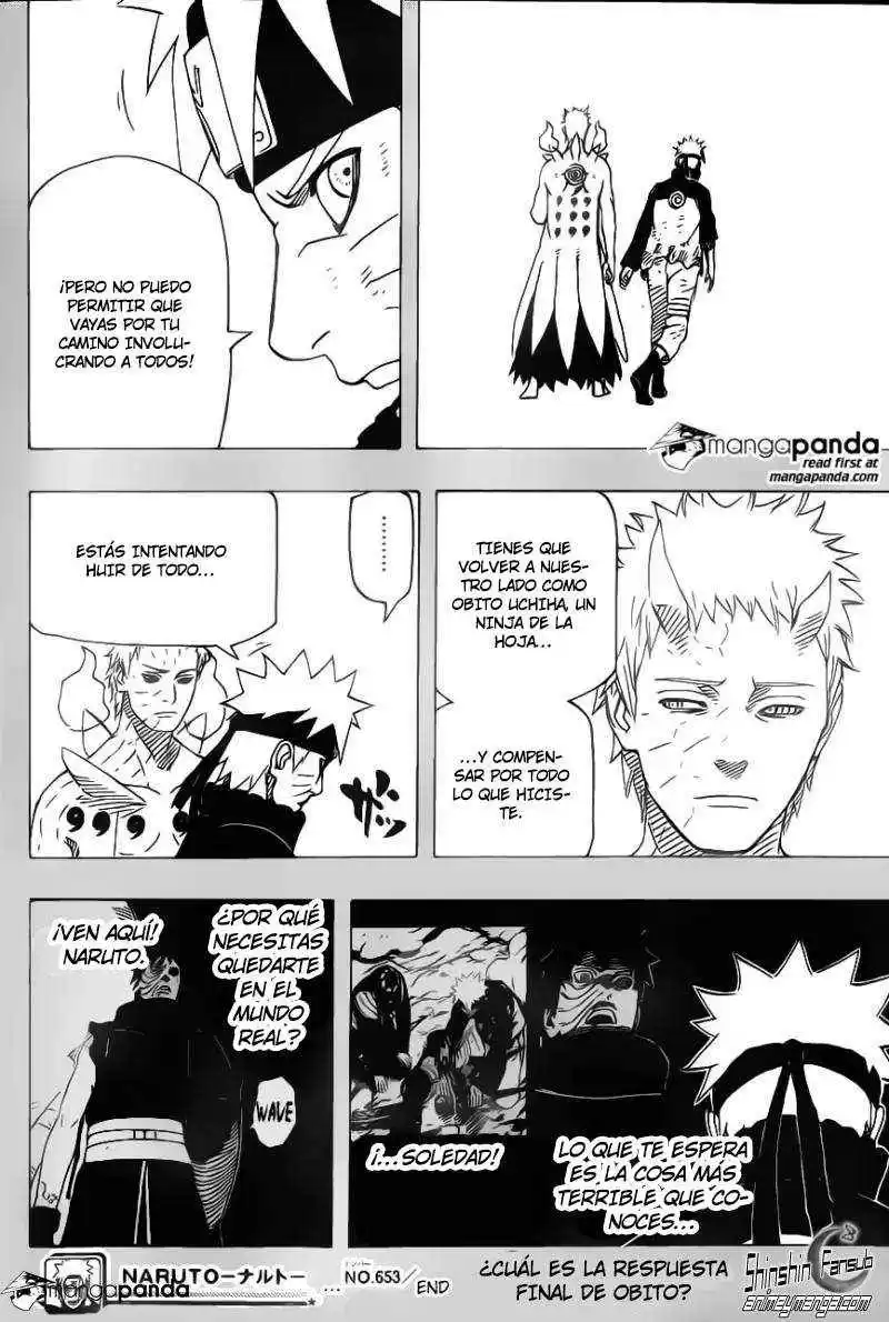 Naruto Capitulo 653 página 18