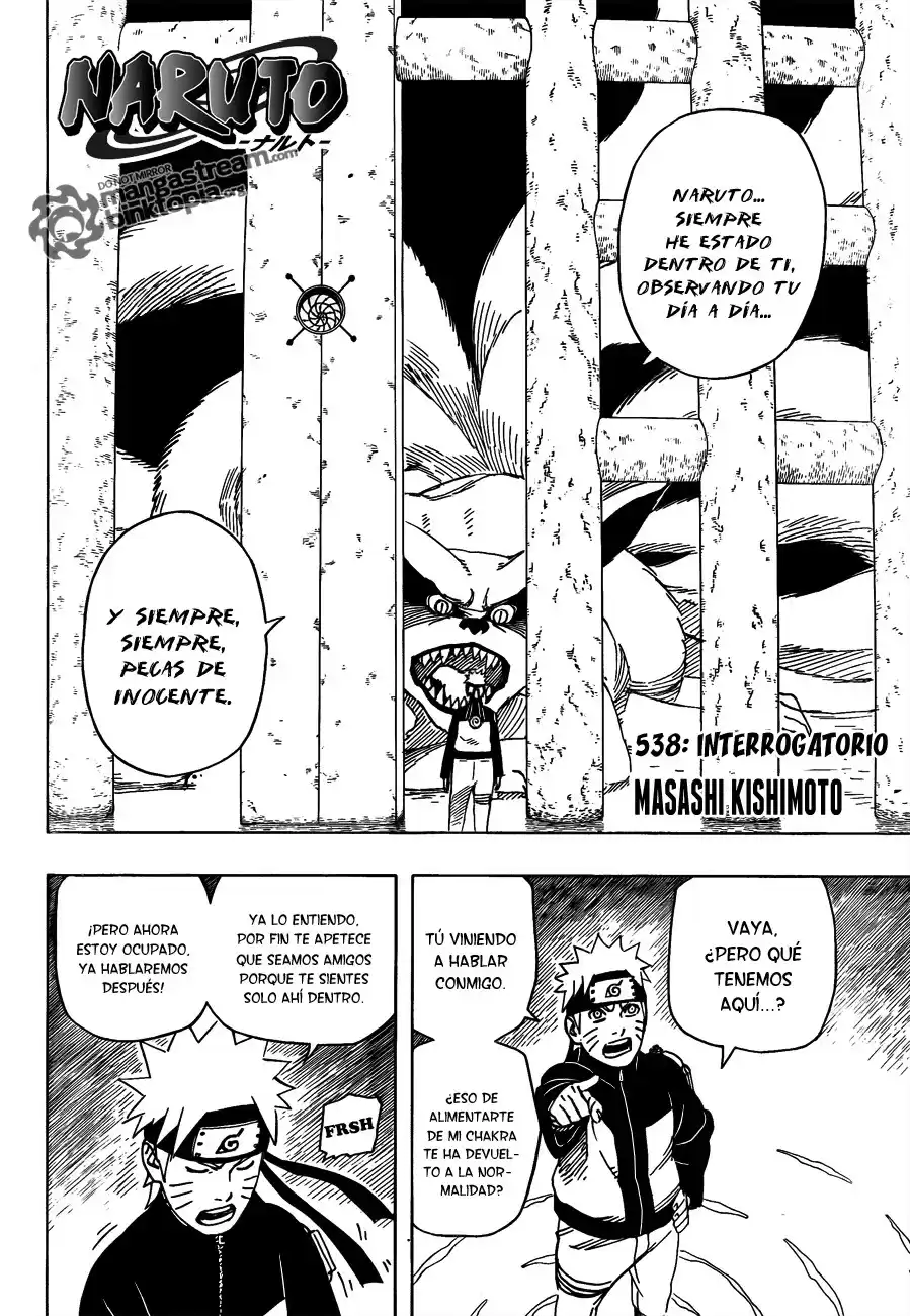 Naruto Capitulo 538 página 3