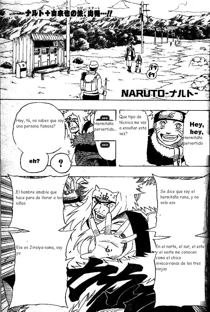 Naruto Capitulo 144 página 1