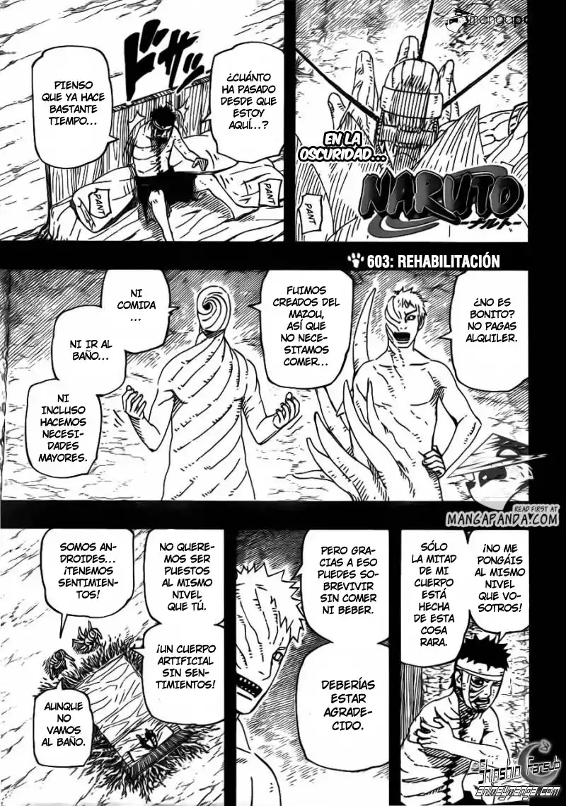 Naruto Capitulo 603 página 1