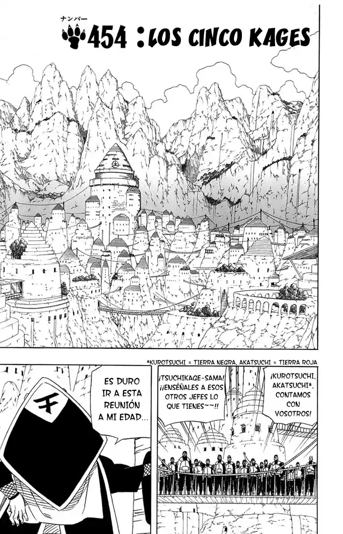 Naruto Capitulo 454 página 1