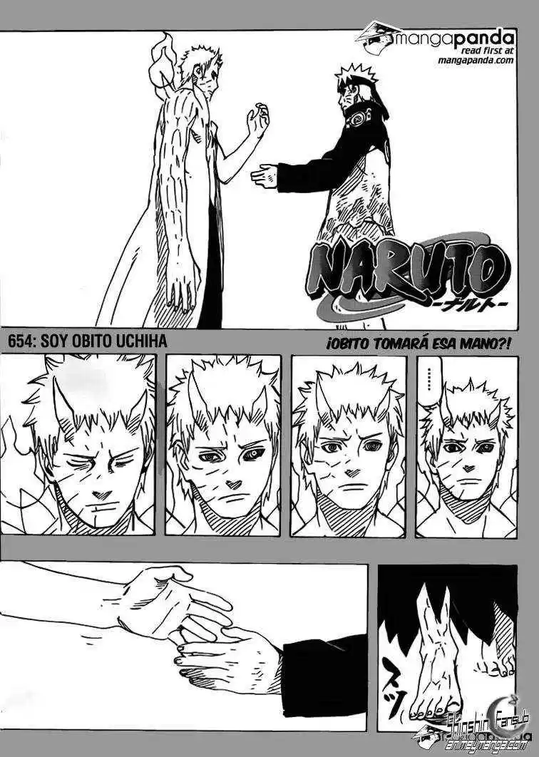 Naruto Capitulo 654 página 3